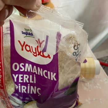 Yayla Bakliyat Yayla Osmancık Pirinç Bozuk