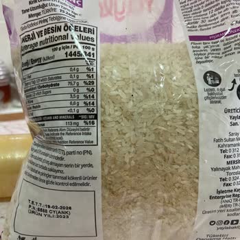 Yayla Bakliyat Yayla Osmancık Pirinç Bozuk