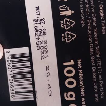 Buono BİM'de Satılan Çikolata Tarihi Geçmiş Ürünü Satıyorlar.