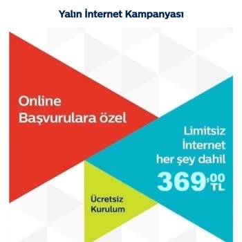 Türk Telekom 08504806606 Yanıltıcı İnternet Kampanya Sayfası Şikayeti.