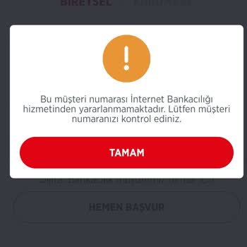 Ziraat Bankası İnternet Bankacılık Giriş Hatası