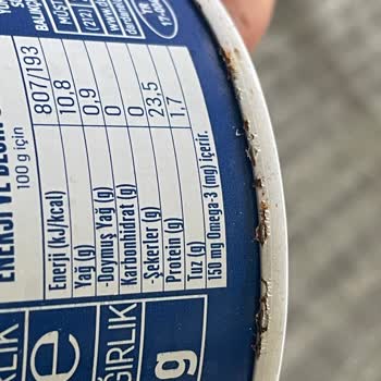 Dardanel Ton Ambalajı Paslı