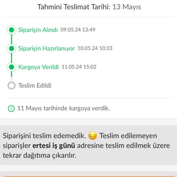 Sürat Kargo Ürünü Teslim Etmiyor!