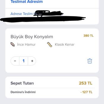 Domino's Pizza Müşteri Memnuniyeti Sıfır...