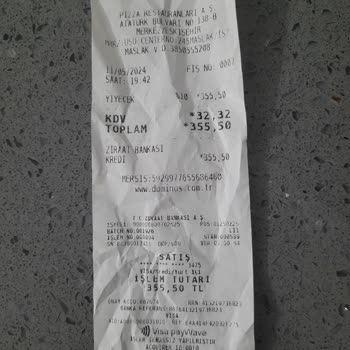 Domino's Pizza Soğuk Ve Malzemeler Özensiz Konulmuş