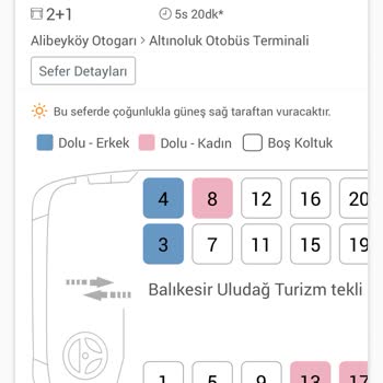 Obilet'ten Aldığım Seyahat Bilgileri Hatalı