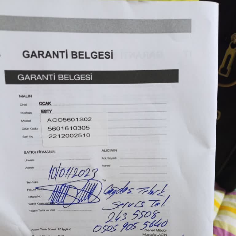 Esty Cam Ocağımın Garanti Sürecinde Yaşadığım Mağduriyet