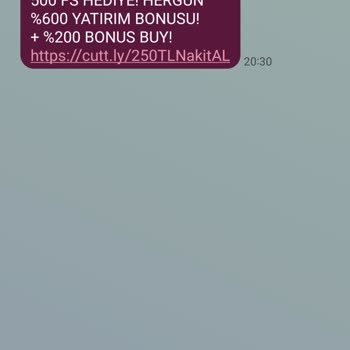 Vodafone Spam Mesaj Sorunu