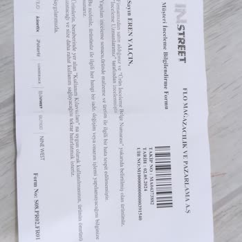 Lumberjack Marka Spor Ayakkabı Hatalı Ürün