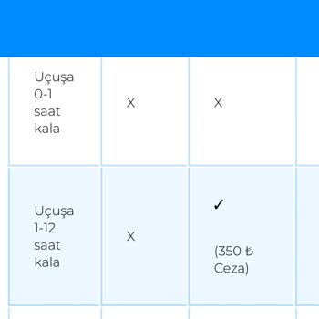 AJet (Anadolu Jet) Kesintisiz İadeli Bilete, Kesintili İade