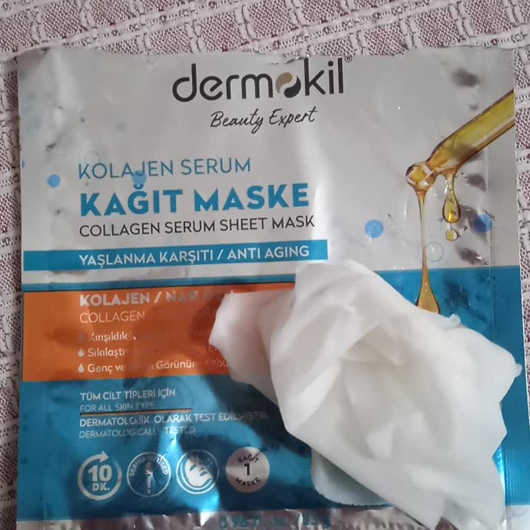 Dermokil Kağıt Maske İle Yüzüm Yandı