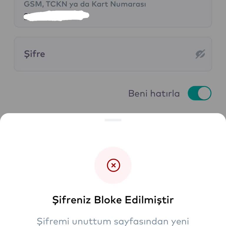Param Uygulaması Giriş Yapamıyorum