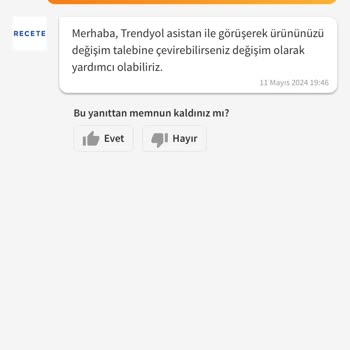 Trendyol Express Hasarlı Kargo İadesi