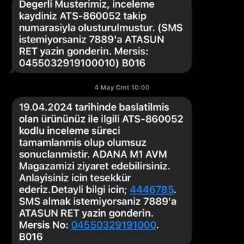 Atasun Optik Ray Ban Garanti Ürünün Arksında Durmuyor