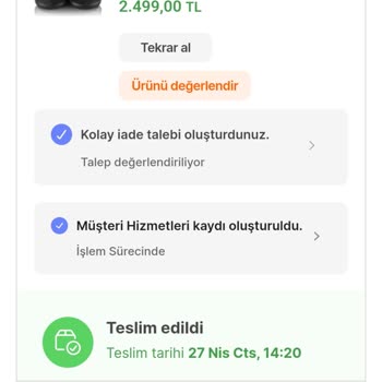 Hepsiburada İade Yapmamak İçin Bahane Arıyor.