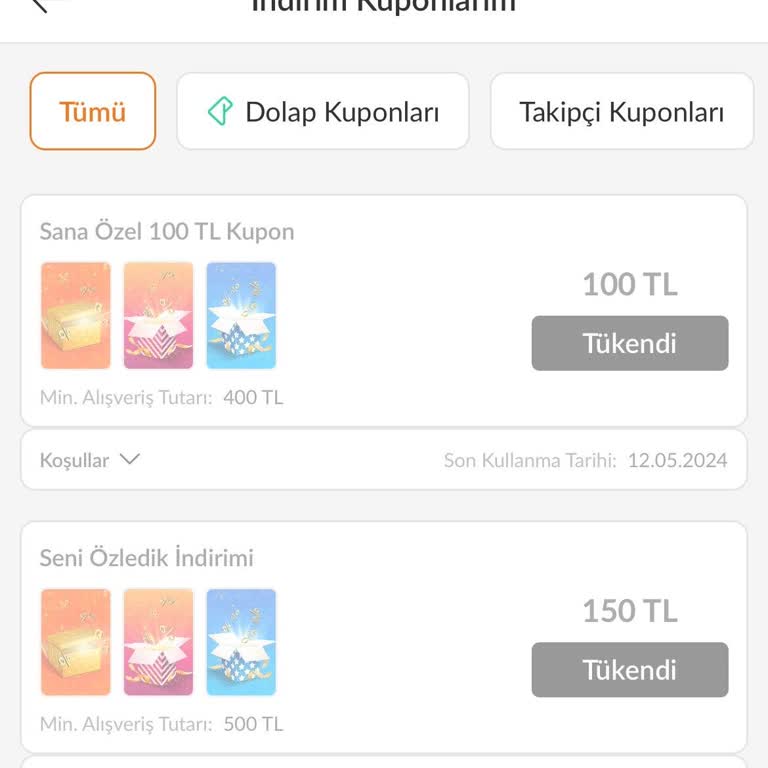 Trendyol Uygulaması Keyfi Kuponumu Silmiş Şikayetçiyim