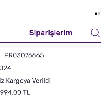 Gratis Nerede Olduğu Belirsiz Ürünler Ve Parça Parça Kargolanan Sipariş