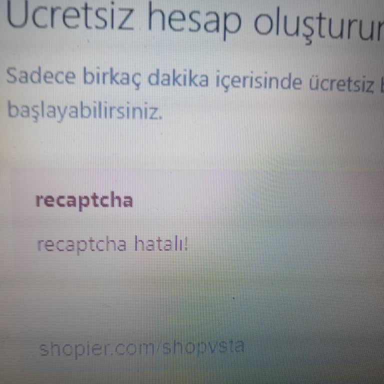 Shopier Recaptcha Hatasını Çözmek