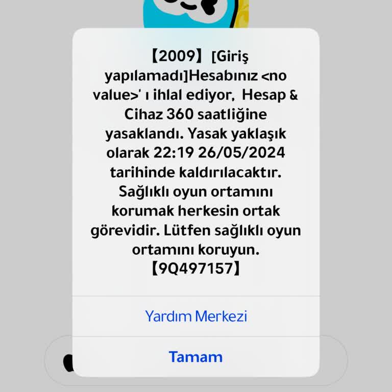 Weplay Haksız Yere Ban Yedim
