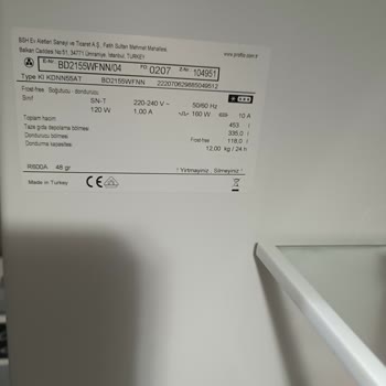 Arızalı Profilo Buzdolabı Sorunu