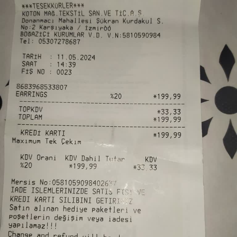 Koton Mağazası Fiyat Artışı