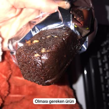 Eti Gıda Eti Browni Classic Kek Ürünü Büyük Boy Ürün Bozuk Satılıyor