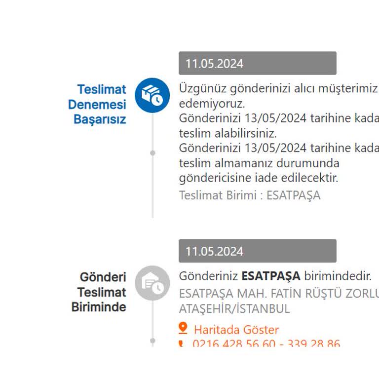 MNG Kargo Esatpaşa Dağıtıma Çıkarmadığı Kargo, Alıcıya Bahane Bulması