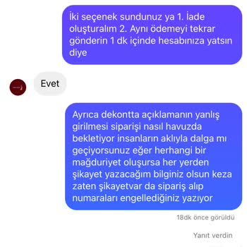 Moda Vera Instagram Hesabı Şikayet