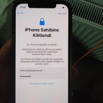 Apple İCloud Hesabı Kitlendi
