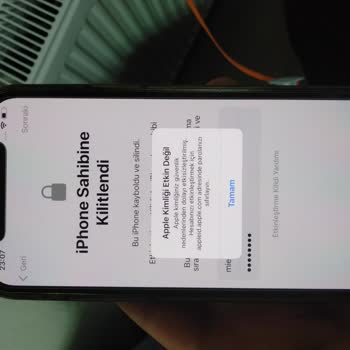 Apple İCloud Hesabı Kitlendi