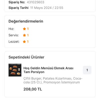 Köfteci Yusuf Geç Ve Soğuk Sipariş Ve İnsan Aldatma