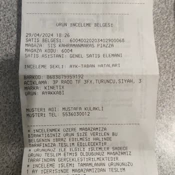 In Street Taban Kaynaklı Hata Bulunamadı Sorunu