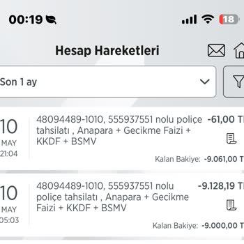 Ziraat Bankası Kredi Hesabımdan Beklenmedik Kesinti!