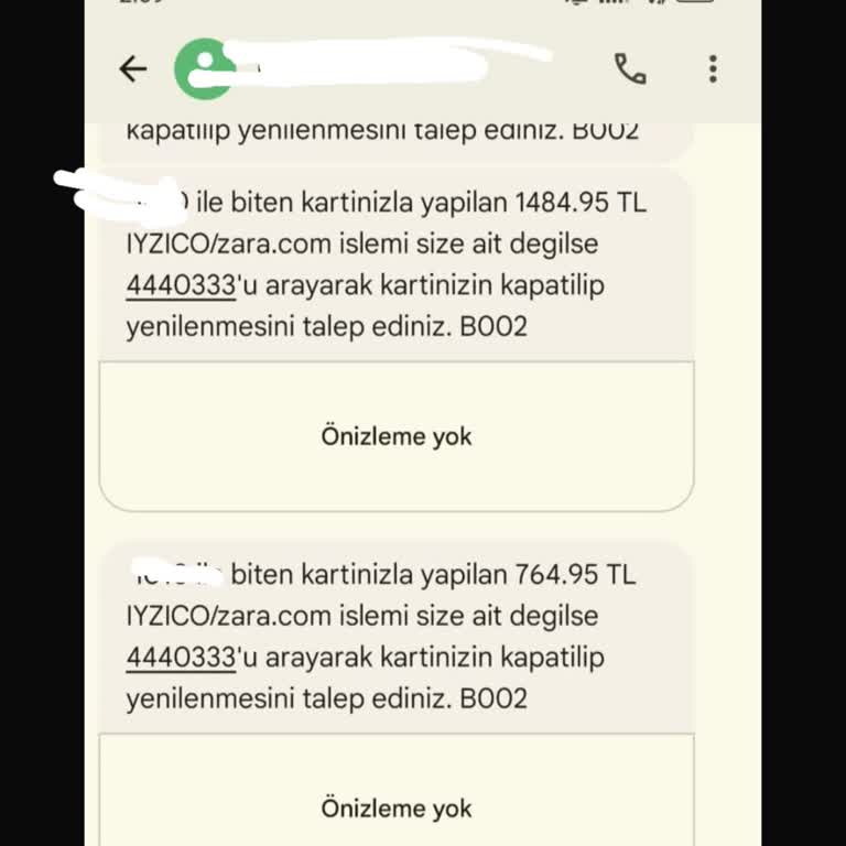 Iyzico Zara Kartımdan İzinsiz Para Çekmiş