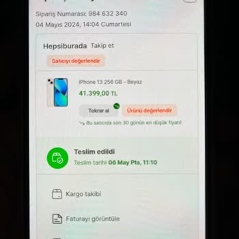 Hepsiburada Fiyat Farkı İadesi