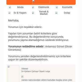 Trendyol Uygulaması Hem Farklı Ürün Gönderiyor Hem Yorumu Yayınlamıyor