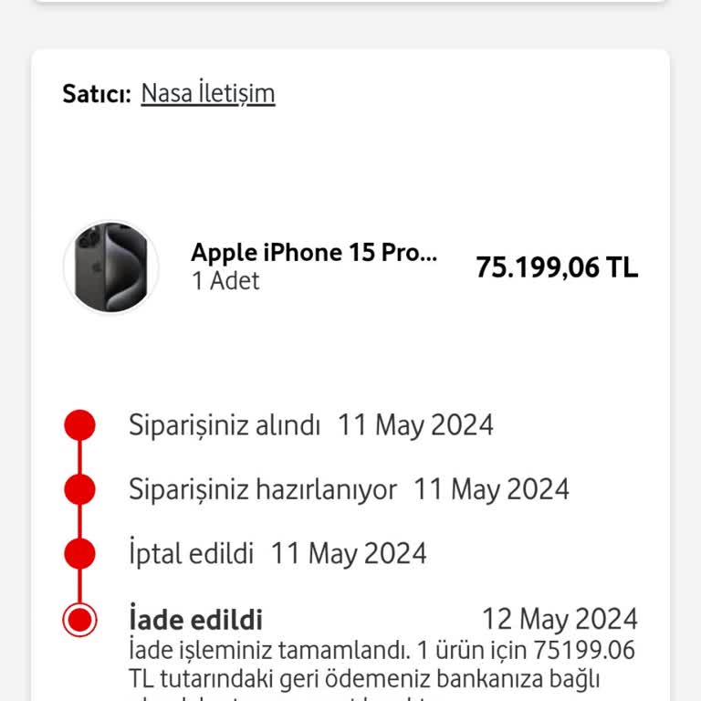 Nasa İletişim Vodafone Yanımda Uygulaması Hayal Kırıklığı Yarattı