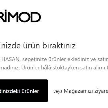 Derimod Online Alışveriş Ödeme Problemi