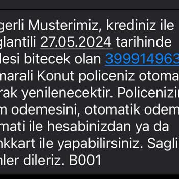 Ziraat Bankası Sahibi Olmadığım Ev İçin Konut Sigortası Ödüyorum
