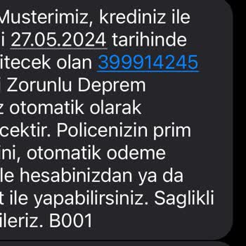 Ziraat Bankası Sahibi Olmadığım Ev İçin Konut Sigortası Ödüyorum