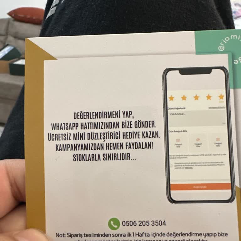 Trendyol'da Yanıltıcı Yorumlarla Satılan Etkisiz Lazer!