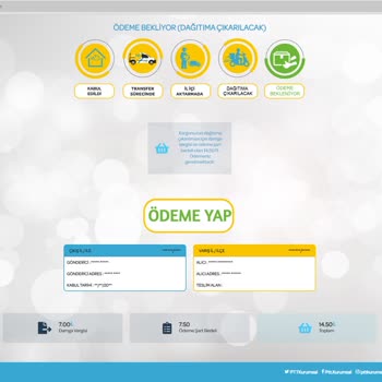 PTT Kargo Takip - Sahte Site - Https://pttskarsgoo.net
