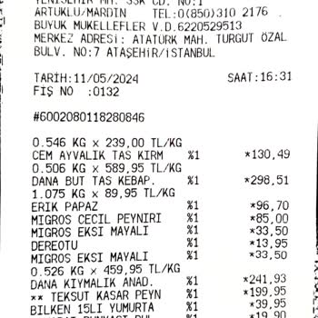Zordu, Memnun Kalmadım, Migros Beni Çok Yordun...