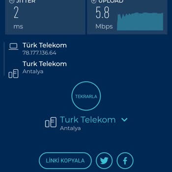 Türk Telekom İnternet Hizmetinden Hiç Memnun Değilim.