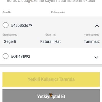 İptal Edilen Turkcell Numaranın Bilgim Dışında Aktifleştirilmesi