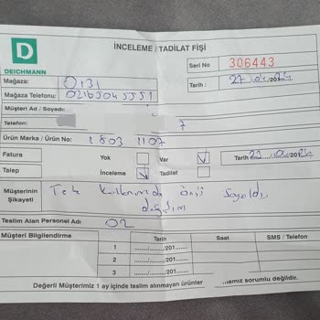 Deichmann Ayakkabı Kalitesi Ve Müşteri Hizmetleri Sorunları