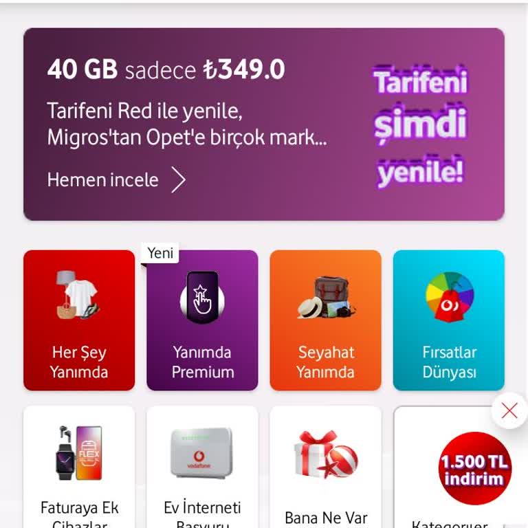 Vodafone Tarife Ve Paketler