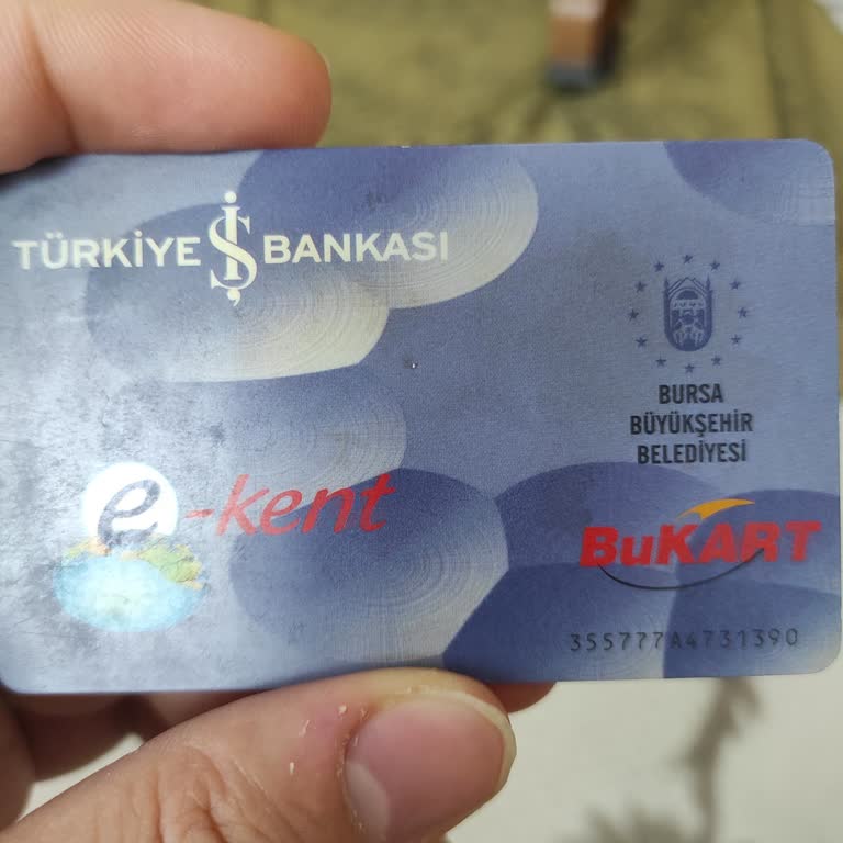 BURULAŞ Bukart Seri No Kabul Etmiyor Dolum Yapamıyorum!