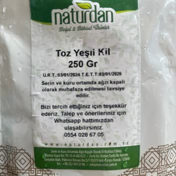 Naturdan Doğal Ve Bitkisel Ürünler Yeşil Kilim Taş Dolu!