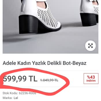 Lal Shoes Fiyat Tutarsızlığı Nedeniyle Alışverişimin Sabote Edilmesi